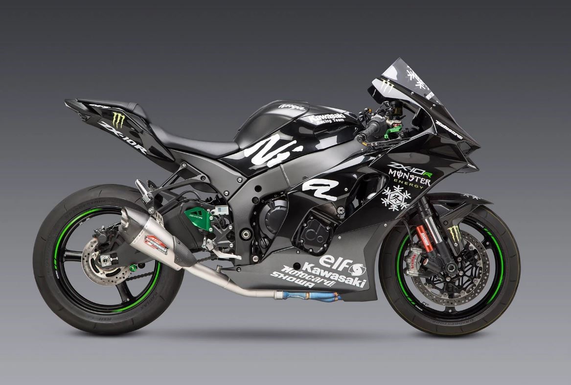 オブ様 Yoshimura Kawasaki ZX10R 2023 3/4 Exhaust AT2 Stainless Steel Race